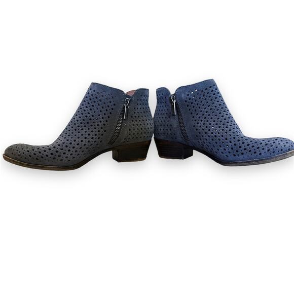 Lucky brand Dark grey charcoal zip up basil booties size 6m women’s teens - Picture 9 of 10